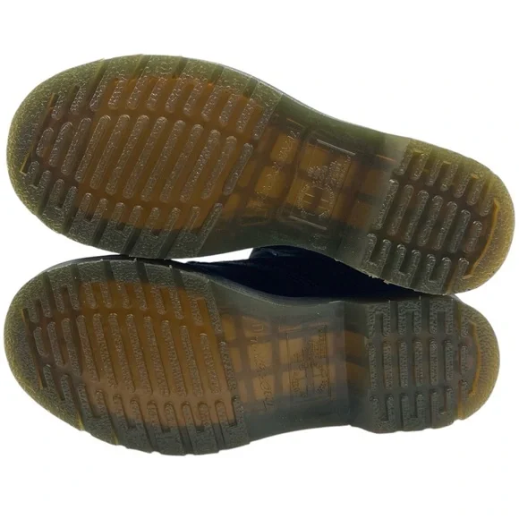 Dr. Martens Womens Shoes Pascal Boots Sz 5 Black Tie Dye Combat Casual Trendy - Picture 14 of 15